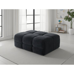 Jacob Footstool Sofa - Black