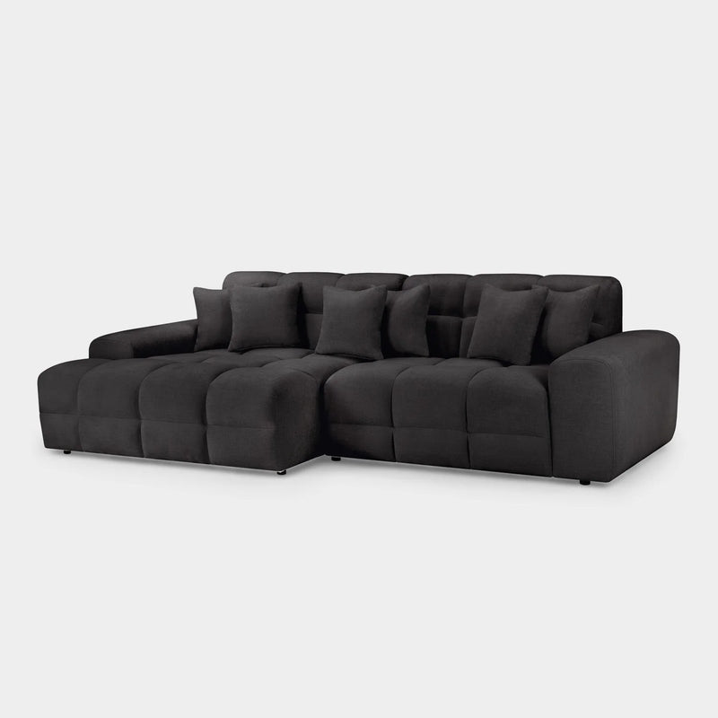 Jacob Sofa Charcoal Left Hand Facing Corner