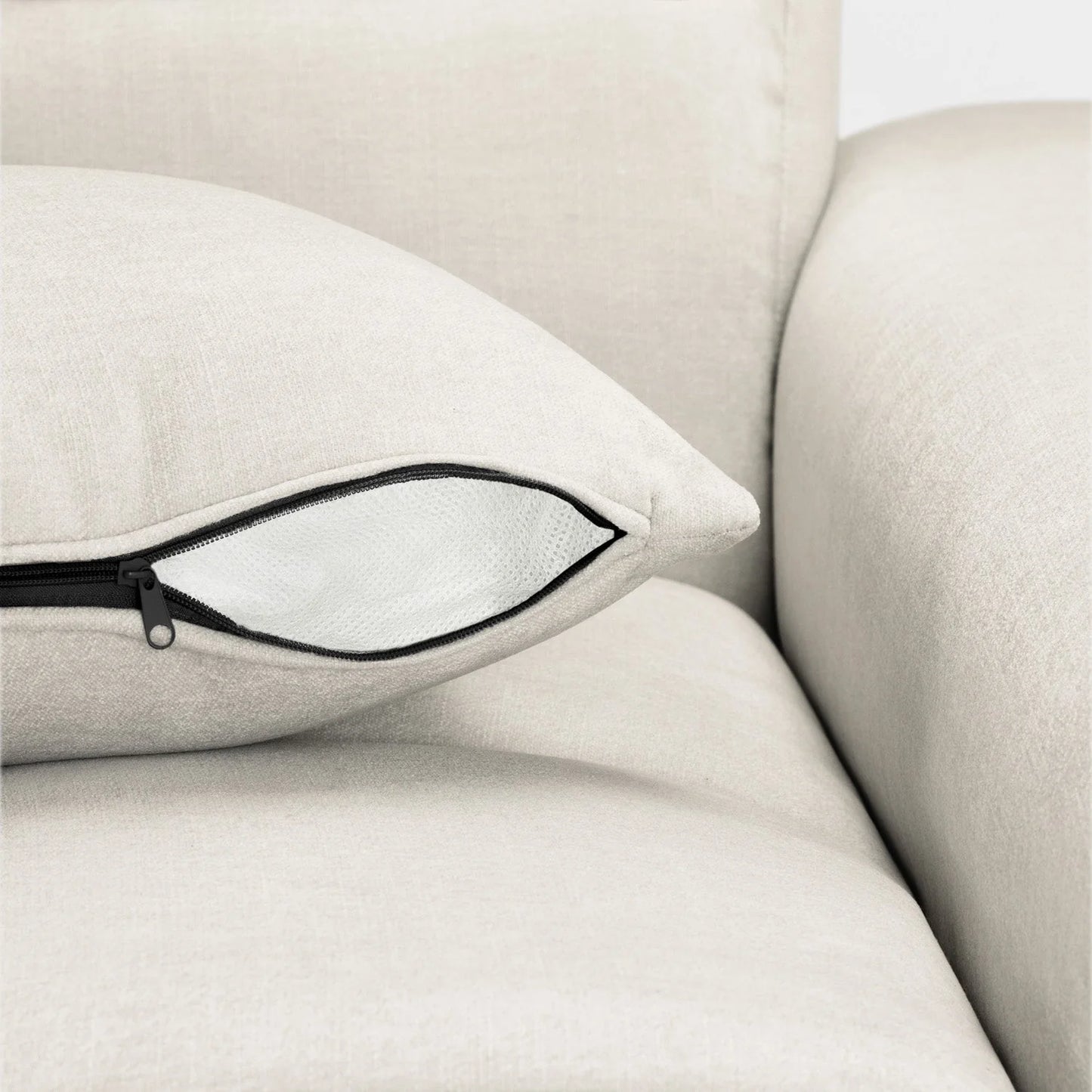 Jacob Sofa Beige Left Hand Facing Corner