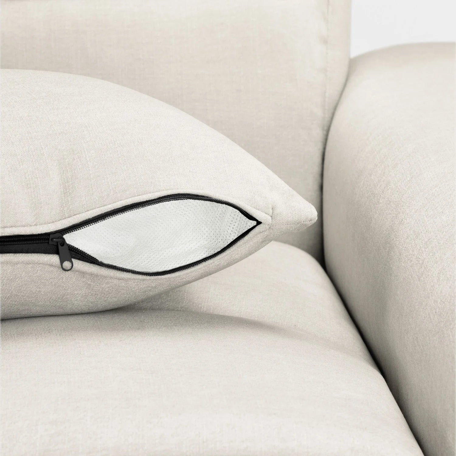 Jacob Sofa Beige Left Hand Facing Corner