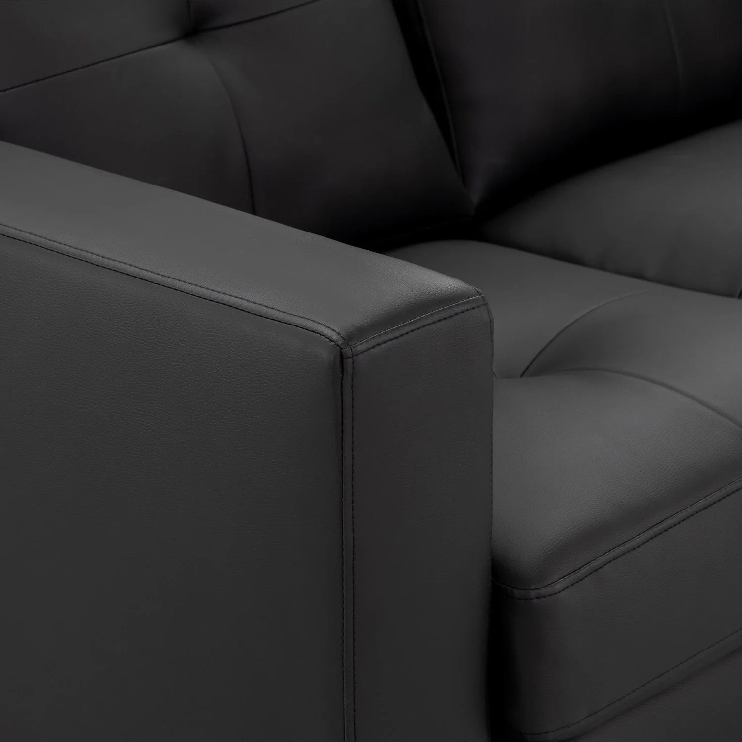 Jerry Sofa Black Armchair