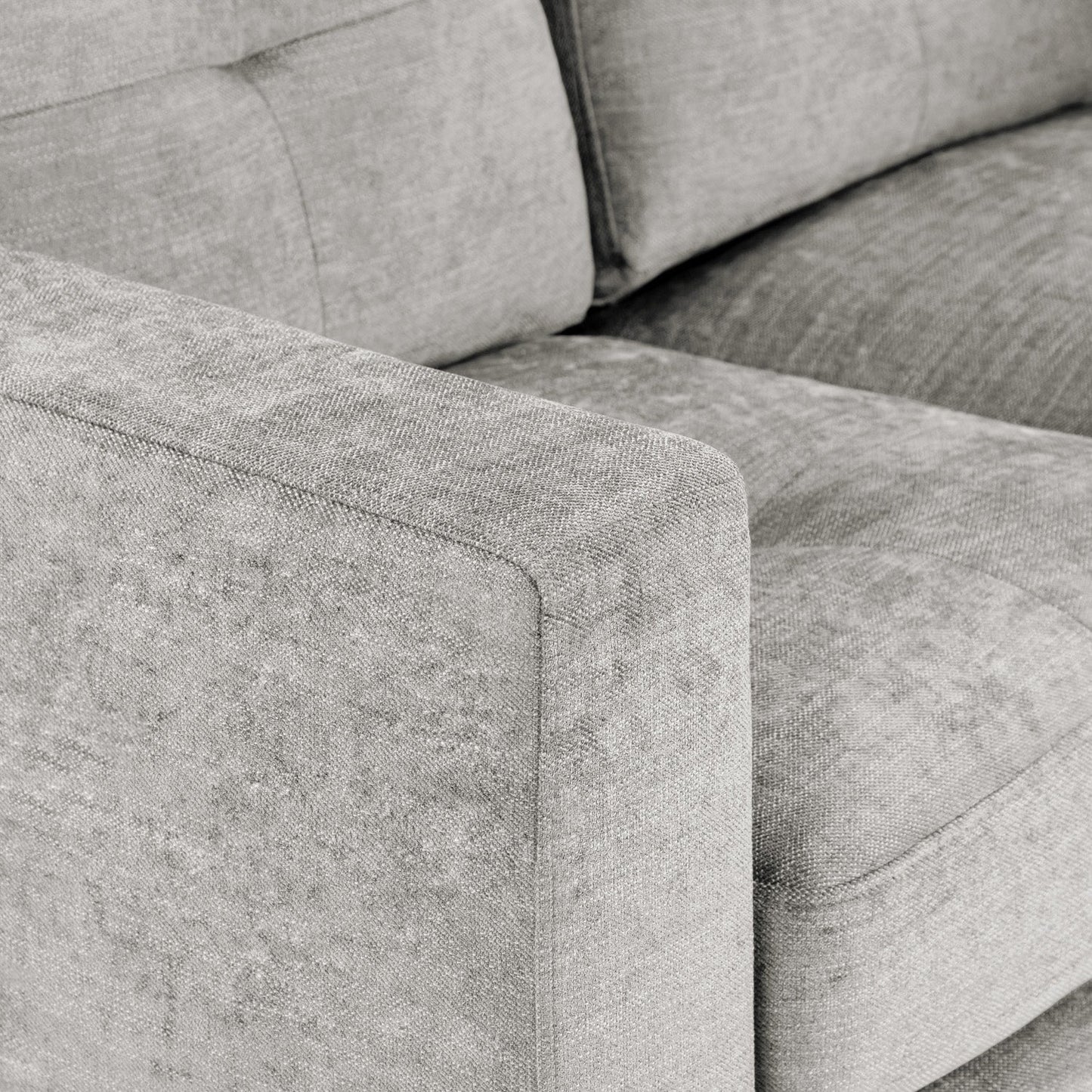 Jerry Sofa Grey Fabric Armchair