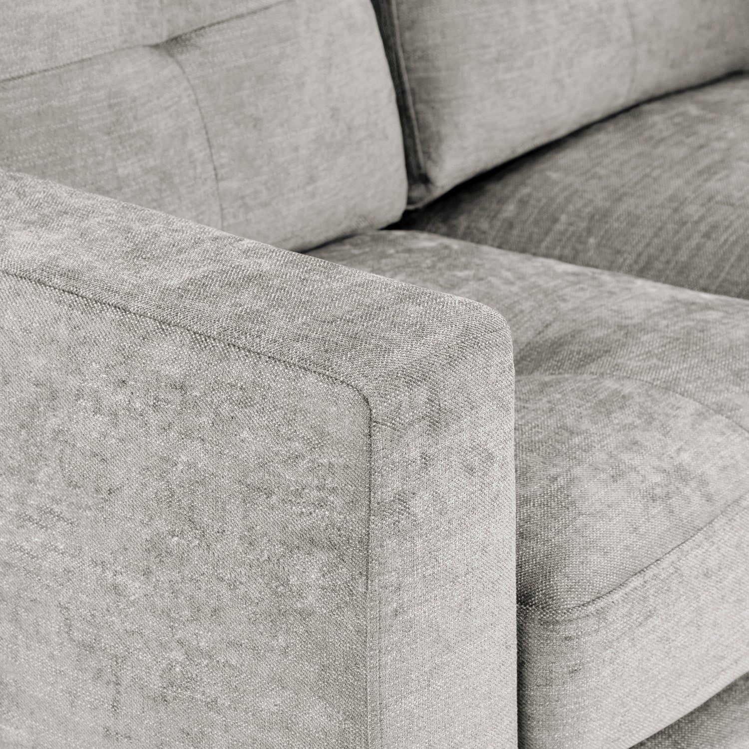 Jerry Sofa Grey Fabric Armchair