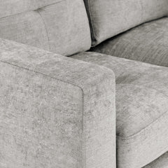 Jerry Sofa Grey Fabric Armchair