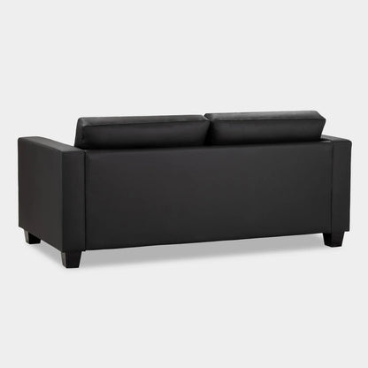 Jerry Sofa Black 3 Seater