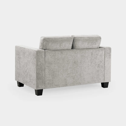 Jerry Sofa Grey Fabric 2 Seater