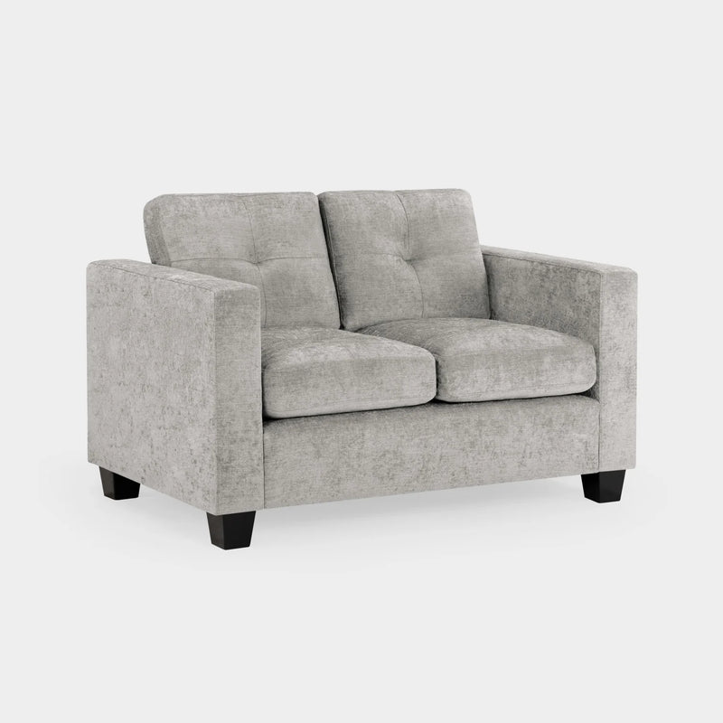 Jerry Sofa Grey Fabric 2 Seater