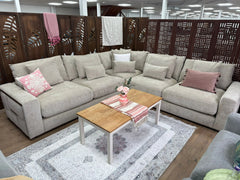 Jupiter Large Corner Sofa - Beige