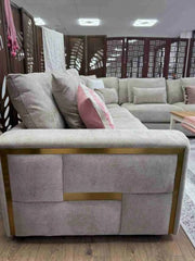 Jupiter Large Corner Sofa - Beige