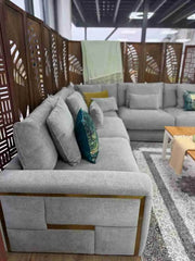 Jupiter Large Corner Sofa - Grey