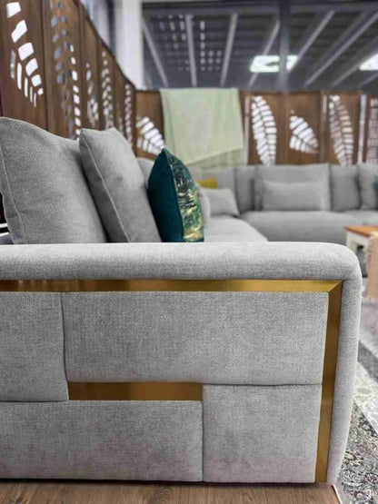 Jupiter Large Corner Sofa - Grey