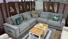 Jupiter Large Corner Sofa - Grey