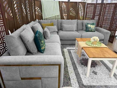 Jupiter Large Corner Sofa - Grey