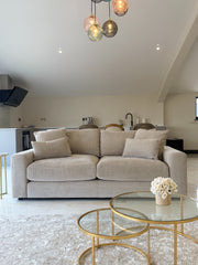 Jupiter 3 Seater Sofa - Beige