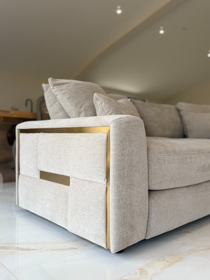 Jupiter 3 Seater Sofa - Beige
