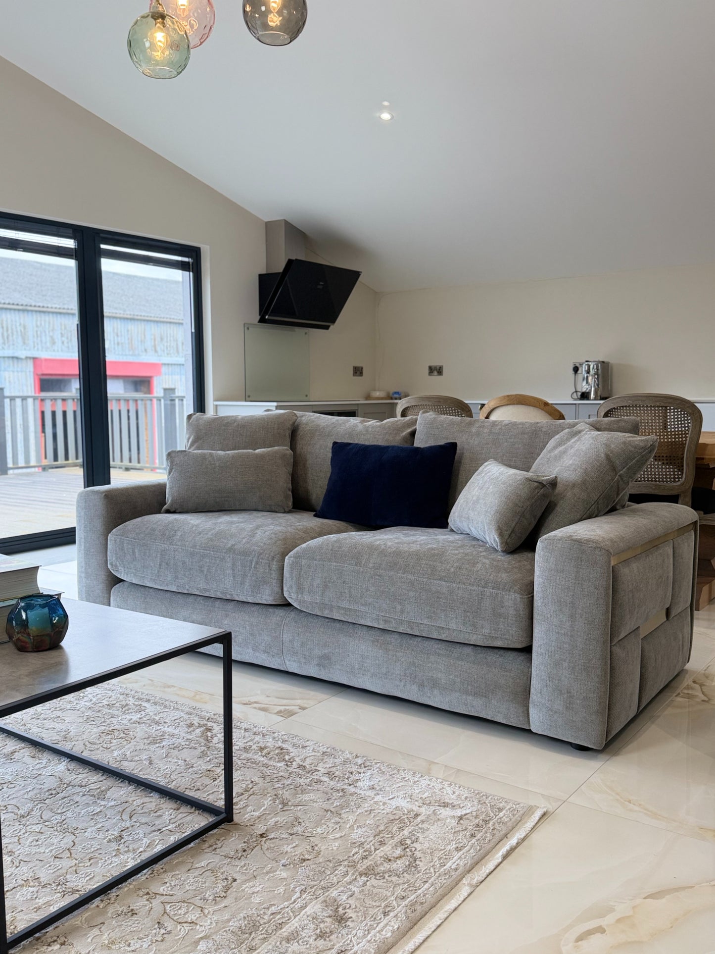 Jupiter 3 Seater Sofa - Grey
