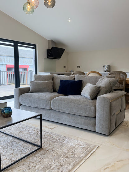 Jupiter 3 Seater Sofa - Grey