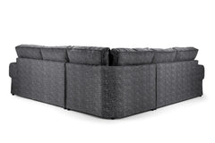 Kachayr Sofa Large Corner - Grey