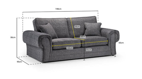 Kachayr Sofa Set - Grey