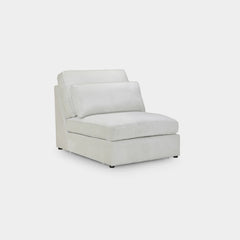 Kiana Modular Sofa Ivory Armless Piece