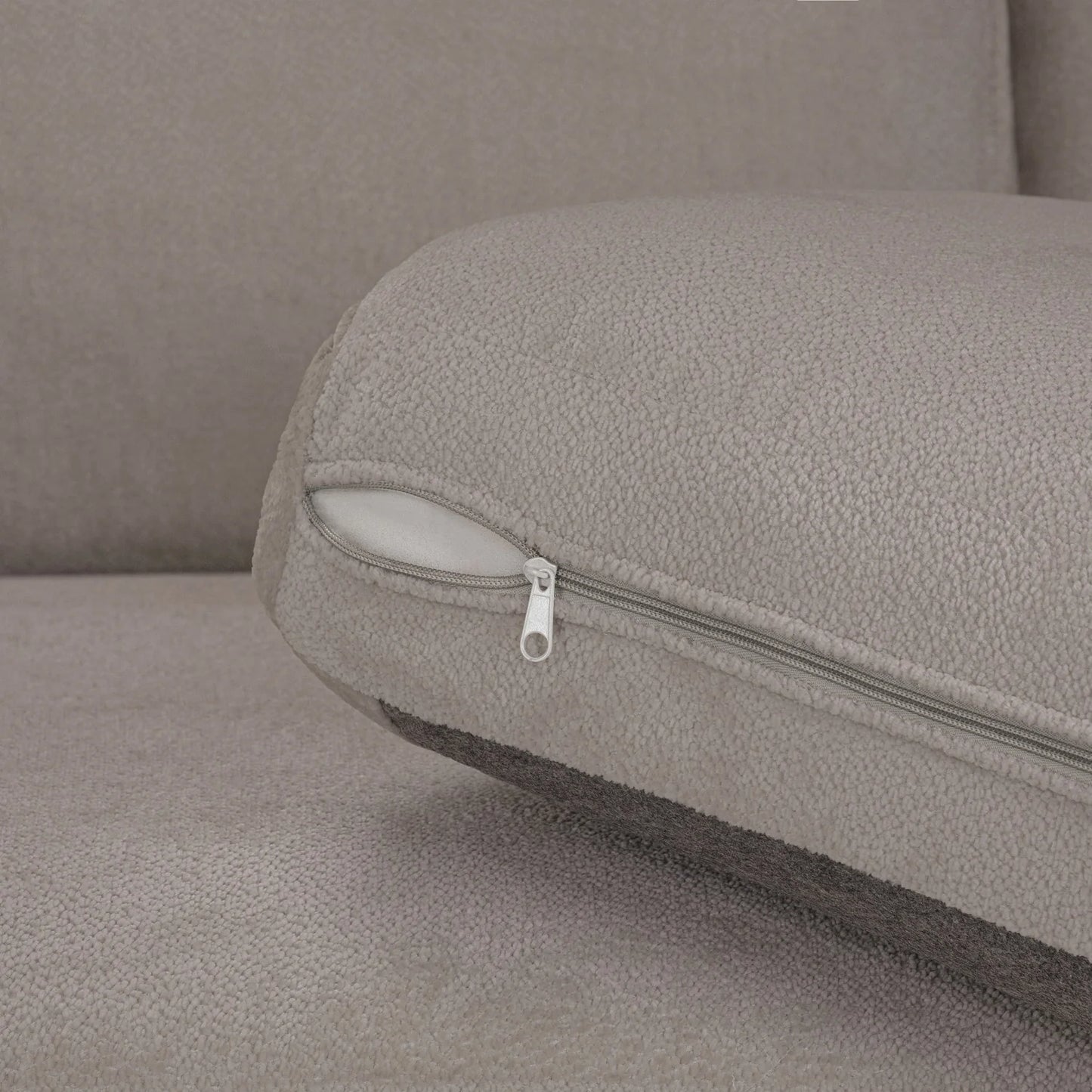 Kiana Modular Sofa Mocha Armless Piece