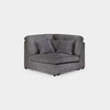 Kiana Modular Sofa Grey Corner Piece