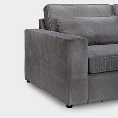 Kiana Modular Sofa Grey Corner Piece