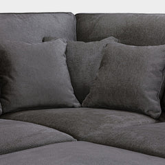 Kiana Modular Sofa Grey Corner Piece