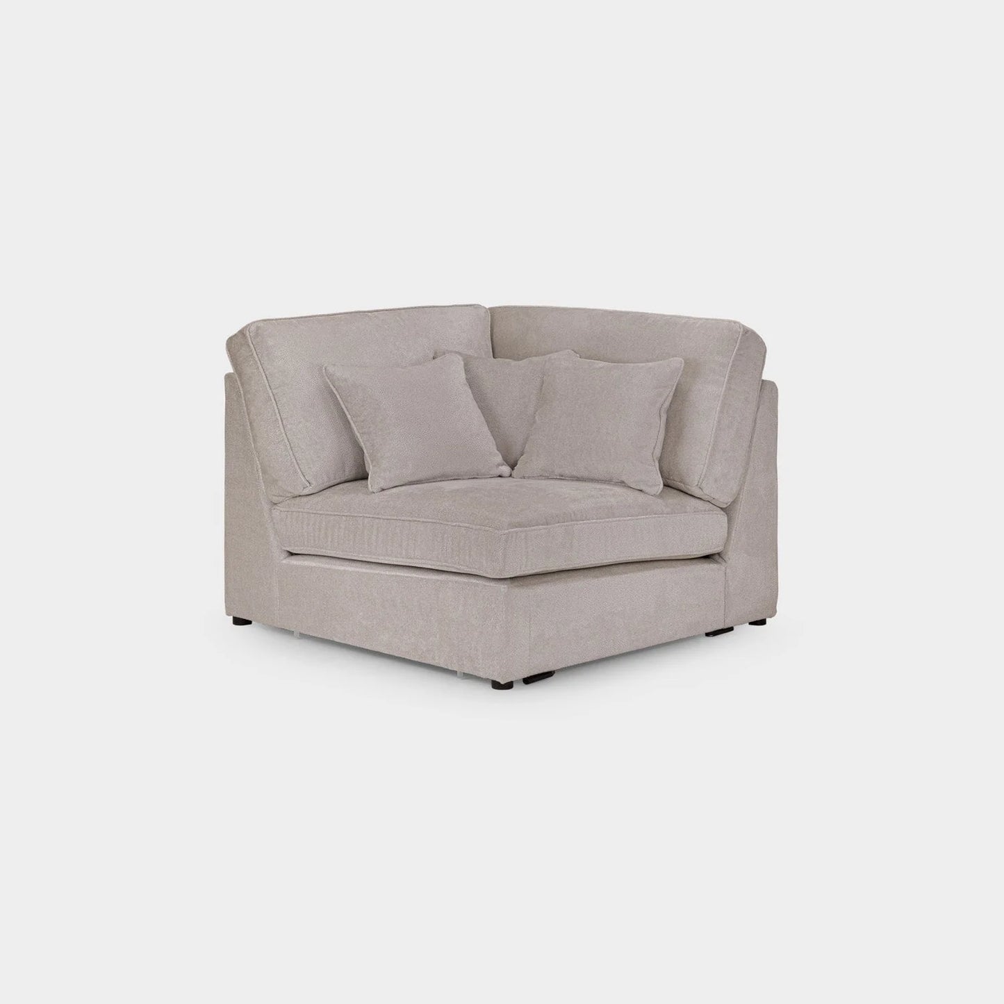 Kiana Modular Sofa Mocha Corner Piece