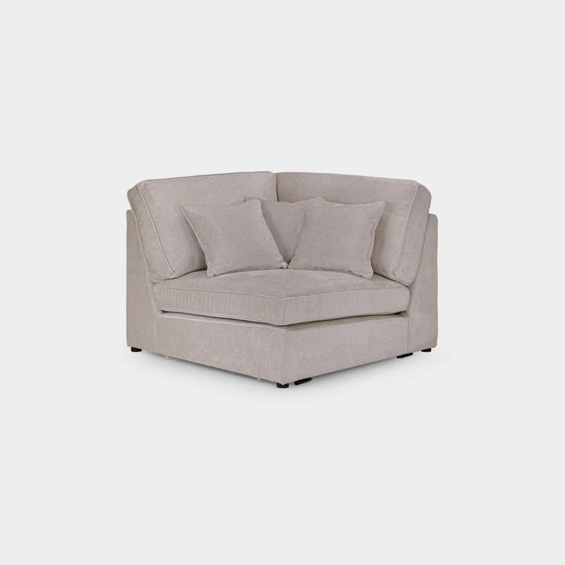 Kiana Modular Sofa Mocha Corner Piece