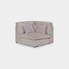 Kiana Modular Sofa Mocha Corner Piece