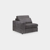 Kiana Modular Sofa Grey Left Hand Arm Piece