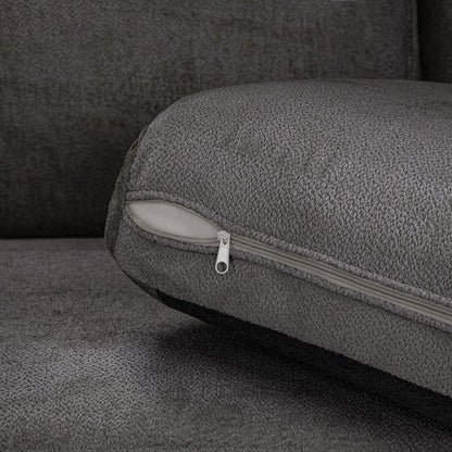 Kiana Modular Sofa Grey Left Hand Arm Piece