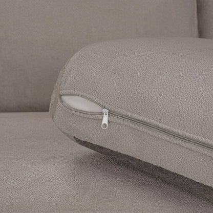 Kiana Modular Sofa Mocha Left Hand Arm Piece