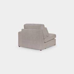 Kiana Modular Sofa Mocha Right Hand Arm Piece
