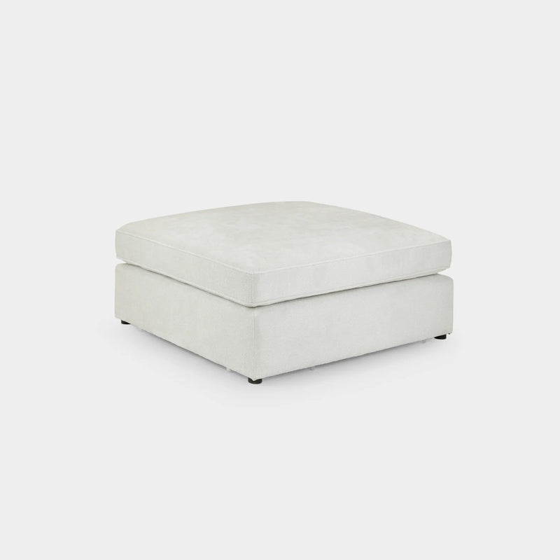 Kiana Modular Sofa Ivory Footstool