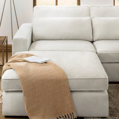 Kiana Modular Sofa Ivory Large Corner