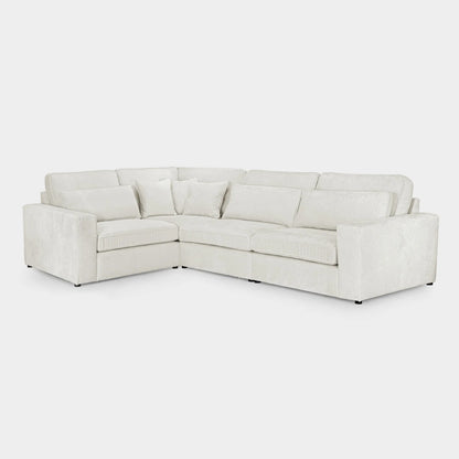 Kiana Modular Sofa Ivory Left Hand Facing Corner