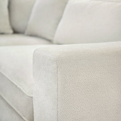 Kiana Modular Sofa Ivory Right Hand Facing Corner