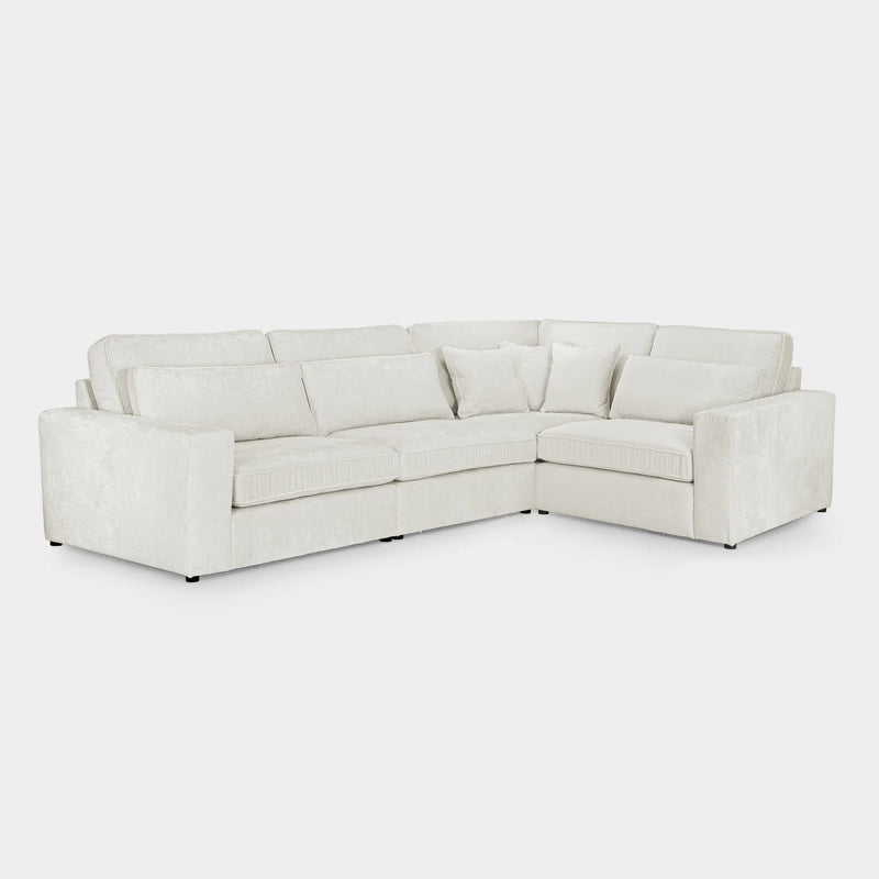 Kiana Modular Sofa Ivory Right Hand Facing Corner