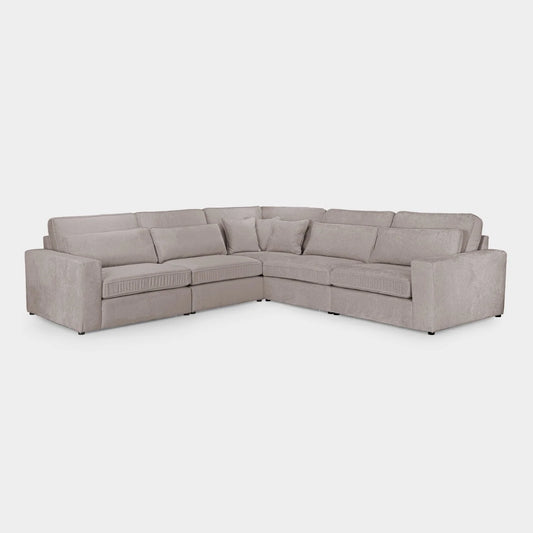 Kiana Modular Sofa Mocha Large Corner