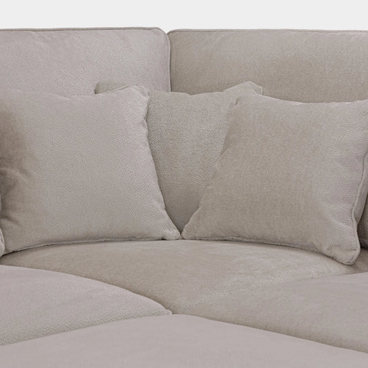 Kiana Modular Sofa Mocha Left Hand Facing Corner