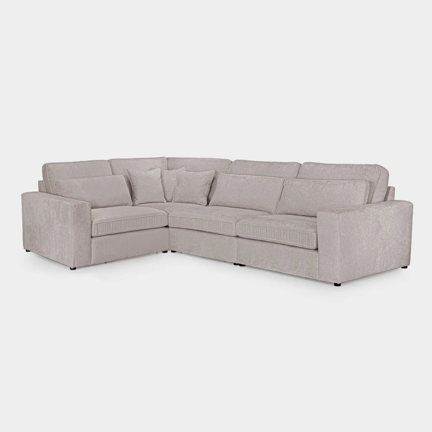 Kiana Modular Sofa Mocha Right Hand Facing Corner