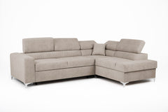 Lauren Right Hand Corner Sofa - Mocha