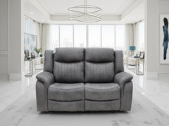 Leon Electric Recliner 2 Seater - Grey