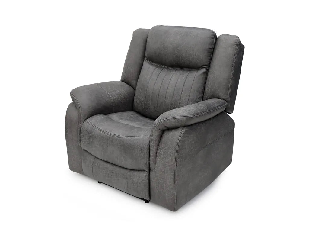 Leon Electric Recliner Armchair - Grey