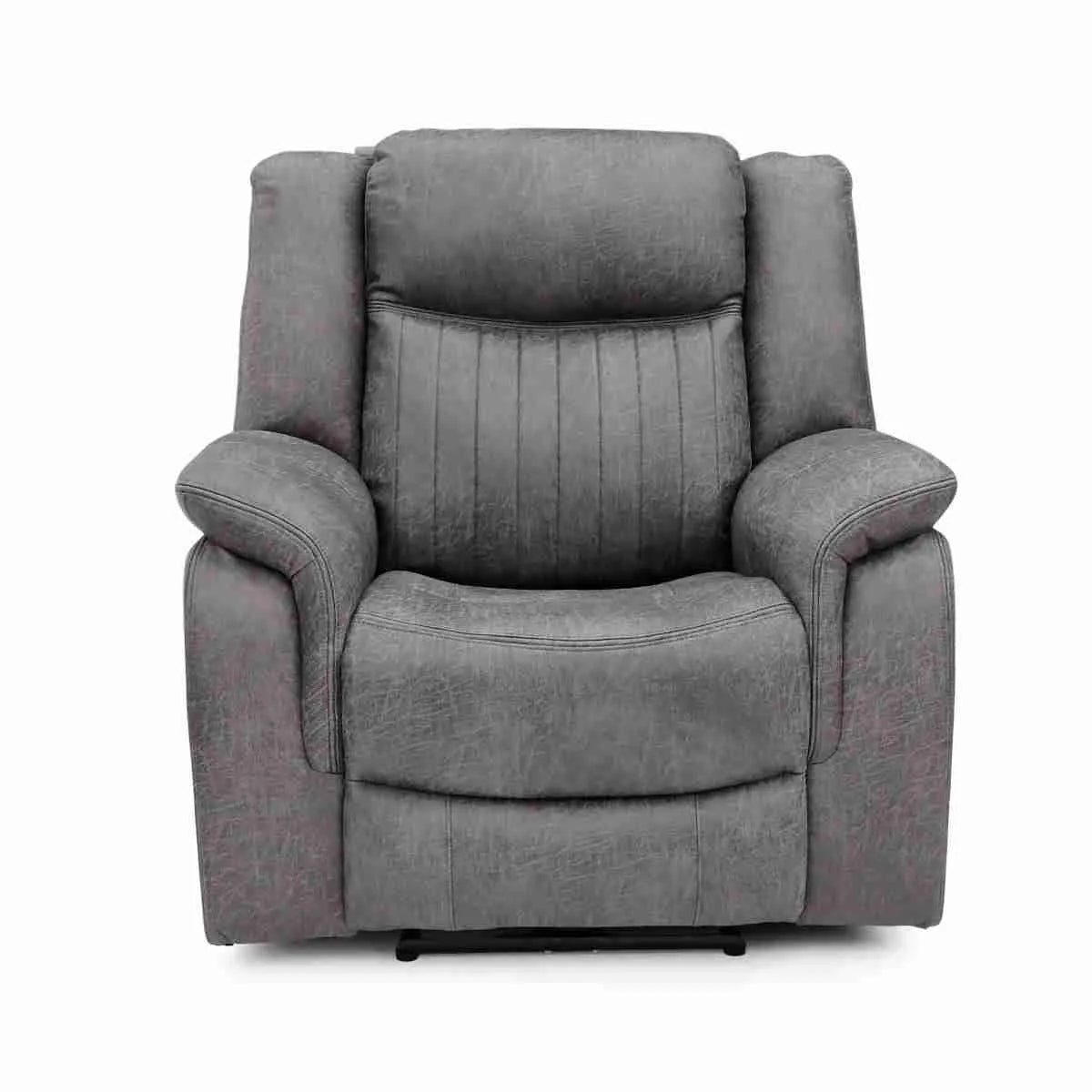 Leon Electric Recliner Armchair - Grey
