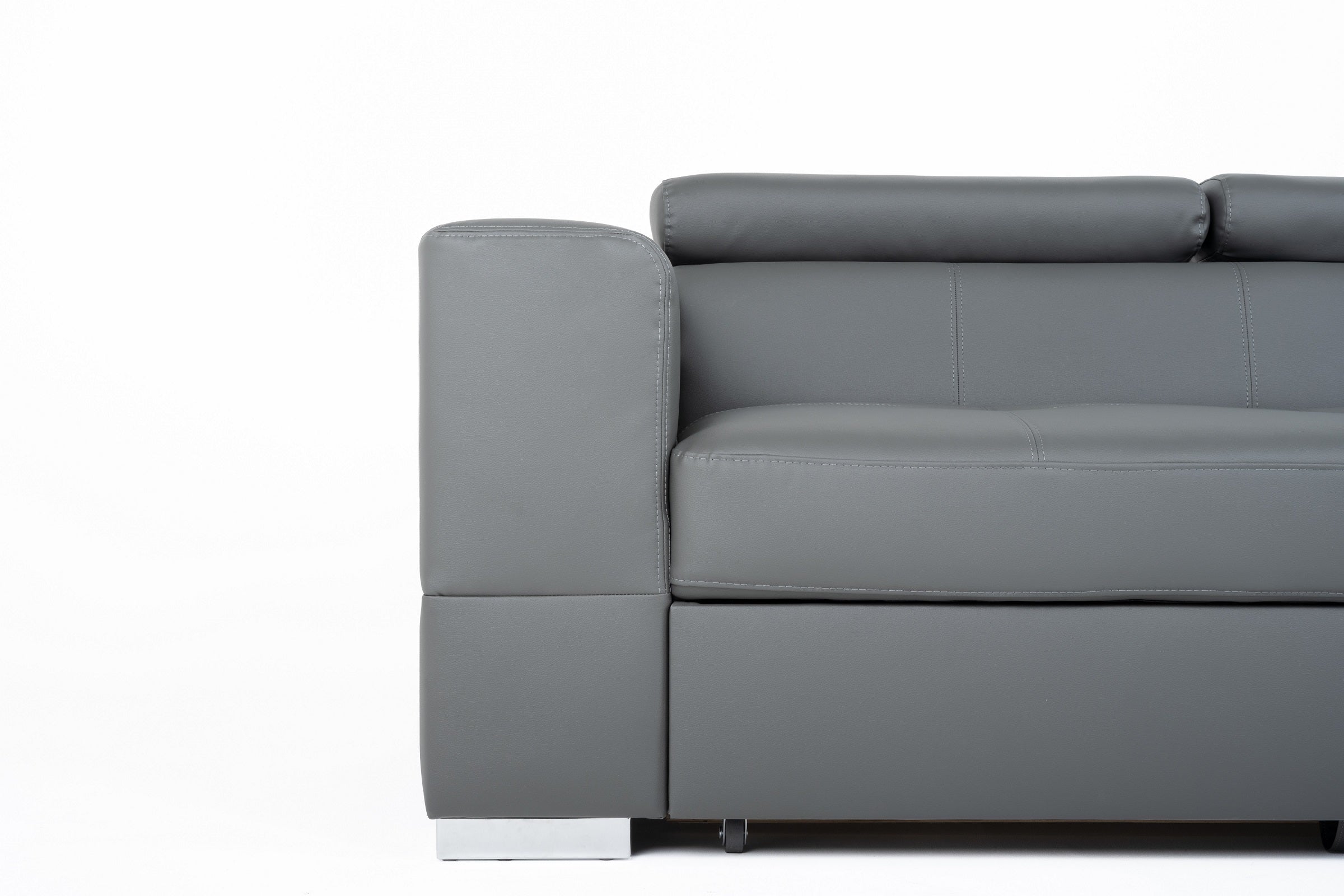 Lima Left Hand Corner Sofa - Grey