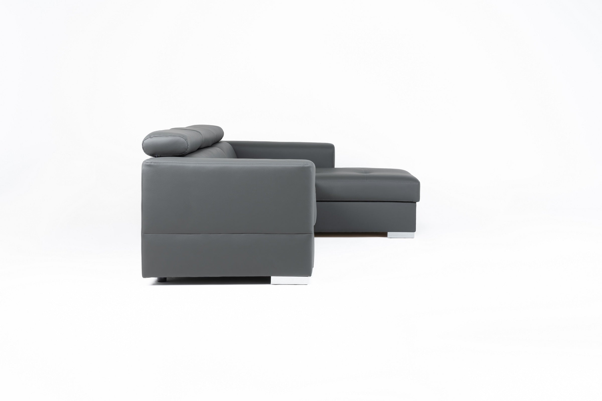 Lima Left Hand Corner Sofa - Grey