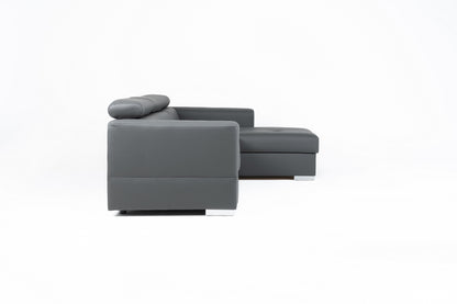 Lima Left Hand Corner Sofa - Grey